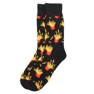 Fun French Fry Novelty Socks
